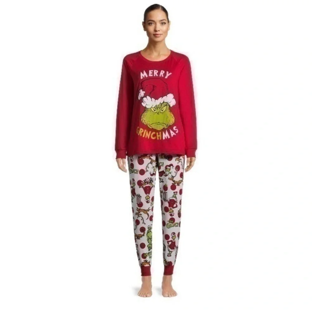NWT. DR. SEUSS The Grinch Women’s Pajama Set